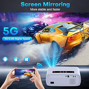 Amazon.com: GROVIEW Projector, Projector with WiFi and